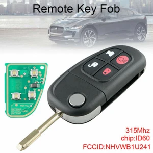 4 Button Car Remote Key Fob 315Mhz for Jaguar X type S type XJ8 01-08 NHVWB1U241 - Picture 1 of 8