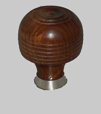 Braune Häuschen Einsteckschloss Tür Knopf Set Mit Satin Nickel Kragen - Bild 1 von 3