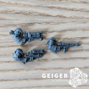 Warhammer 40K AdMech | Skitarii Vanguard Ranger | Alpha Pistols 3pc Set - Foto 1 di 1