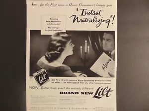 LILT HOME PERMANENT Print Ad 1953 with Instant Neutralizing - Picture 1 of 1