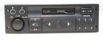 Autoradio Philips SC201 GM Opel  Kassette  90381124 #007 - Bild 1 von 4