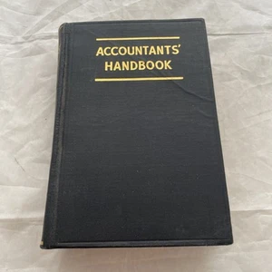 ACCOUNTANTS' HANDBOOK 3rd Edition 1951 hc - Picture 1 of 7