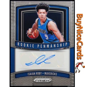 2019 Isaiah Roby Panini Prizm Rookie Signatures RC Auto # RPIRB - Picture 1 of 3