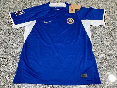Nuevo Nike 23/24 Chelsea Home Adv Kit Camiseta de Fútbol Jugador Edición #9 MAOR Talla XL Foto 1 de 4