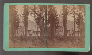 Brainerd MINNESOTA RP SV c1880 ST. PAUL'S CHURCH Stereoview HILL PHOTOGRAPHER MN - Bild 1 von 3