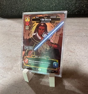 Penultimate Adi Gallia SERIALIZED #249/250 Star Wars Unlimited SWU Collector's - Picture 1 of 3