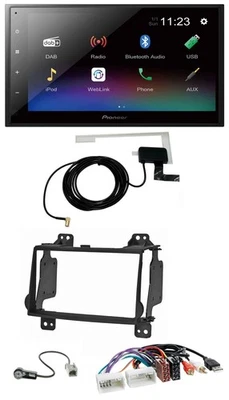 Pioneer DAB MP3 Bluetooth 2DIN USB Autoradio für Hyundai H1 08-15 Aux-Eing. USB - Bild 1 von 4