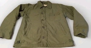 Chaqueta Militar De Colección Para Hombre Medio Permeable A-2 Abrigo Clima Frío - Imagen 1 de 11