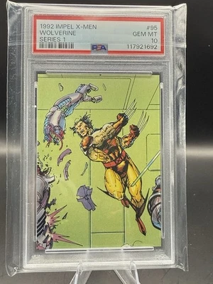 1992 Impel X-Men Wolverine #95 PSA 10 GEM MINT - Image 1 of 2