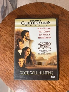 Good Will Hunting DVD- Miramax Collector's Series - 1997 - Robin Williams-Great - Picture 1 of 3