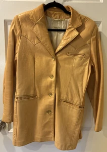 Ralph Lauren Western Wear Jacket Womens Genuine Lambskin - Picture 1 of 24