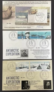 AAT 3 COMMEMORATIVE COVERS 2012/2012 & 2013 - Picture 1 of 5