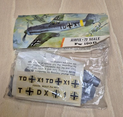 Flugzeug - Modellbausatz - Airfix - Fw 190 D  - 1/72 - OVP - Vintage - Bild 1 von 3