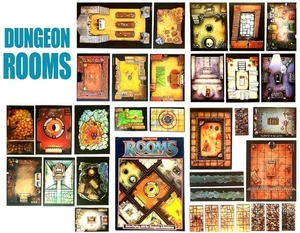 Dungeon Rooms by Games Workshop - 1986 - All Rooms & Passages - Excellent - Picture 1 of 9
