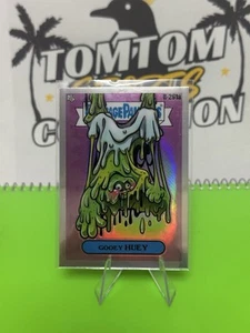 Gooey Huey #R-261a 2024 Topps cubo de basura cromado niños S7 arte de Rory Refractor - Imagen 1 de 3