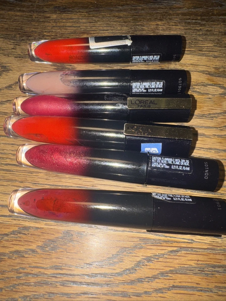 6 L'Oreal Paris BrilliantSignature Shiny Lip Stain Lipstick 301/311/312/316As Is - Image 1 of 1