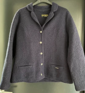 Damen Trachten Janker/Jacke Blau ca. Gr. 46 v. Geiger - Picture 1 of 3