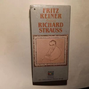 Fritz Reiner Conducts Richard Strauss 3 Cassette Box Set New Sealed RCA C234584 - Picture 1 of 1