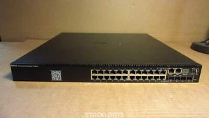 Dell 7024 24-Port Gigabit Layer 3 Switch INCL STACKING 10GE MODULE + RACK EARS - Afbeelding 1 van 4