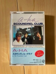 A-ha – SCOUNDREL CLUB - 1987 Japan Limited Mini Album Music Cassette tape - Picture 1 of 10