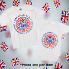 King Charles lll Coronation T-shirt Bodysuit Royal Family Boys Girls