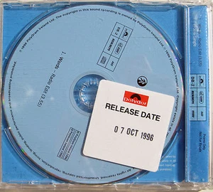 BOYZONE CD Words 1 Track orig. UK PROMO w/ Release Date STICKER 1996 1st Edn. - Picture 1 of 4