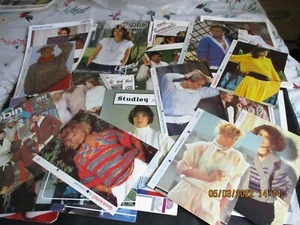 job lot 2 knitting patterns 41 iterns - Picture 1 of 5