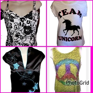 Womens summer tops x 5 - size 10 - 1 NWT - Others all in excellent condition - Picture 1 of 7