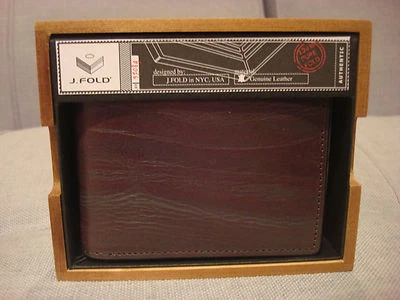 J. FOLD WATER SLIMFOLD WALLET BLUE N75011/40 - BRAND NEW - NWT - Image 1 of 4