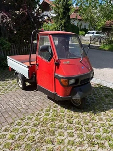 Piaggio ape 50, 2-Sitzer, rot, gebraucht, guter Zustand - Bild 1 von 9