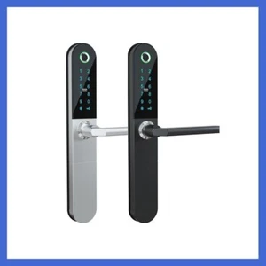 RFID Card Apartment Anti-theft Fingerprint Password Combination Lock+Card - Picture 1 of 14