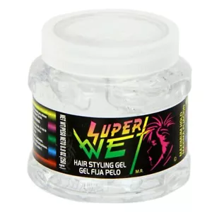 Gel de peinado transparente para cabello Super Wet Plus 8 onzas - Imagen 1 de 4