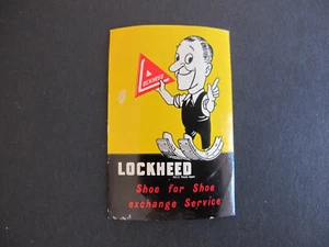 Lockheed Brake Shoe Service Cinderella Poster Stamp Label - Bild 1 von 1