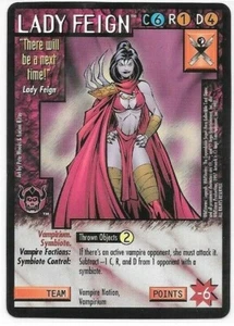 LADY FEIGN Wildstorms CCG Legends HTF - Picture 1 of 3