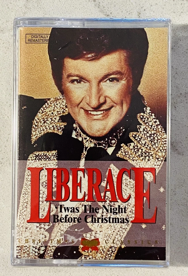 Liberace Twas the Night Before Christmas Cassette 1993 Pilz