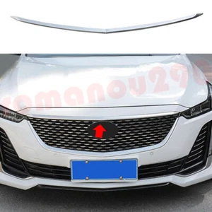 2020-2022 For Cadillac CT5 Chrome Front Hood Bonnet Grille Molding Cover Trim - Imagen 1 de 4