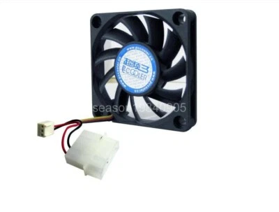  f-62 small case fan 6cm fan ultra-quiet 6010 heat fan for desktop computer - Image 1 of 4