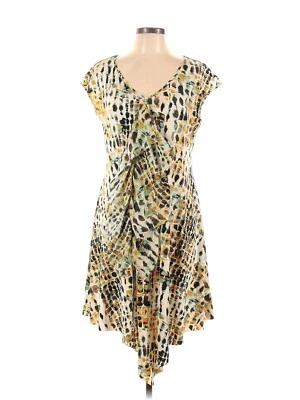 Просто Вера Ванг Индии лето платье женщин XL оборки передней крышки рукав новый с Ярлыками - Изображение 1 из 4