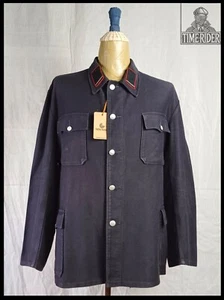 WWII ‘40s German Military  Wehrmacht WH Black Moleskin Assmann button Jacket - Picture 1 of 22