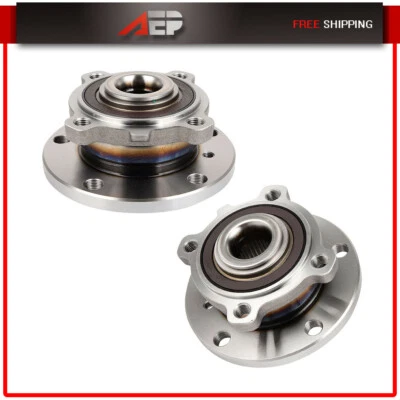 Par de rolamentos de cubo de roda dianteira ou traseira para Mini Cooper Countryman 2011-2016 5 parafusos - Imagem 1 de 4