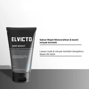 ELVICTO DEEP BRIGHT FACE WASH FOR MEN 100ml - Picture 1 of 3