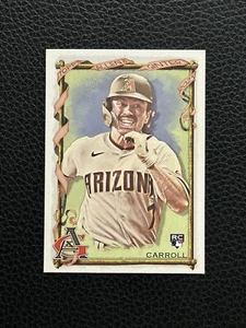 Corbin Carroll Rookie 2023 Topps Allen Ginter SP High Number Variation #368 RC - Imagen 1 de 2
