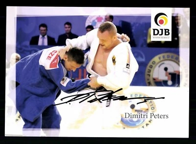 Dimitri Peters Autogrammkarte Original Signiert Judo ## BC G 27740 - Bild 1 von 2