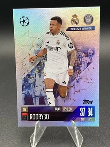 Rodrygo Match Attax 2024/2025 Real Madrid 24/25 Topps # 135 - Imagen 1 de 7