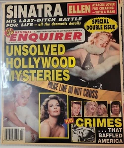 Coupe tabloïd Marilyn Monroe - National Enquirer - 3/3/98 - Photo 1/1