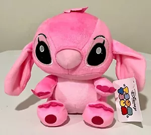 New Disney Angel Pink Stitch Scrump Plush Stuffed Toy 8". FREE Shipping 🔥 - Picture 1 of 3