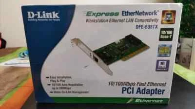 SCHEDA RETE D-LINK DFE-538TX PCI ETHERNET 10/100 (NUOVA SIGILLATA) - Immagine 1 di 2