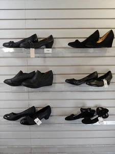 Lot of 6 Pair Womens shoes size 11 Heels Boots Flats Loafer Slipper Sandal 1150 - Picture 1 of 12