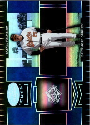 2004 Leaf Certified Cuts Marble Blue #20 Rafael Palmeiro /50 - NM-MT - Image 1 of 2