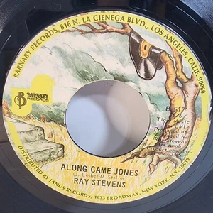 Ray Stevens 45 Along Came Jones / Ahab the Arab - Picture 1 of 4